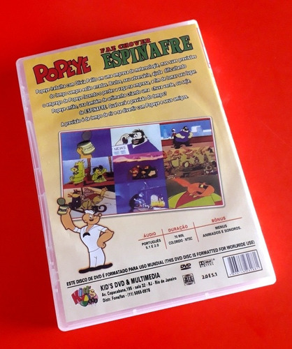 Dvds Popeye & Seus Amigos Dublados!!!