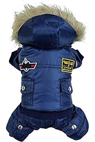 Ropa De Perro Pequeño Morezi Aviador Polar Abrigo De Invier