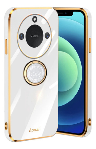 Capa Para Honor X9c Smart Magic 7 Pro Galvanoplastia 6d Anel