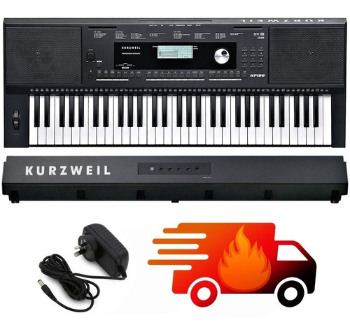 Teclado Kurzweil Kp100 5 Octavas Sensitivo Usb Fuente Envio