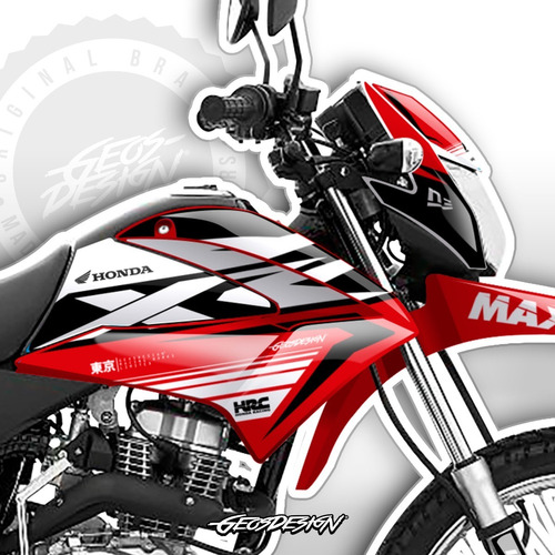 Stickers Premium Honda Xr 150 Geosdesign