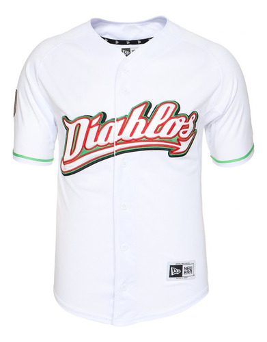 Jersey New Era Beisbol Lmb Diablos Rojos México Retro 1940