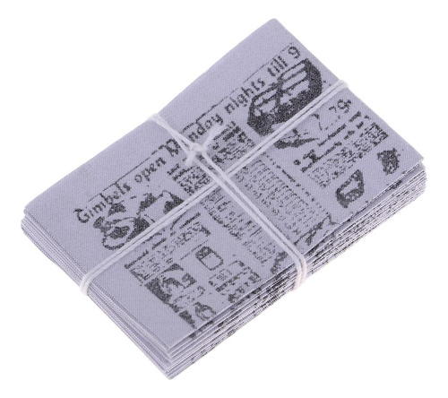 1 Set 1/12 Periódico En Miniatura Coelccionable De