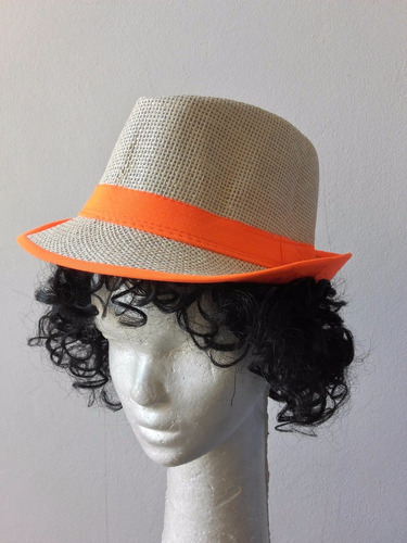 Sombrero Panamá Cotillón (pack X 10 Colores Surtidos)