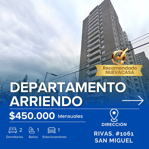 Rivas 1061: Depto 2d/2b Con Balcón En San Miguel $450.000