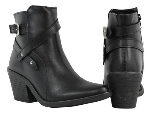 Botas Mujer Casuales Vaqueras Dama Cowboy Estilo Y Comodidad