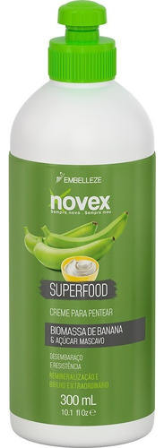 Creme Para Pentear Novex Superfood Biomassa Banana E Açúcar