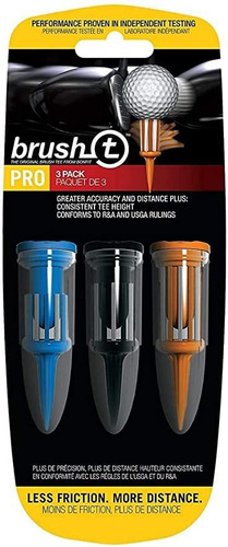 Cepillo-t Multi-pack De 3 Tee De Golf (wood, Conductor, Extr