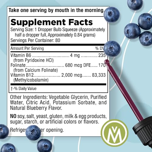 Gotas Sublinguales De Vitamina B12 Vegana 33,333%dv Msqcl