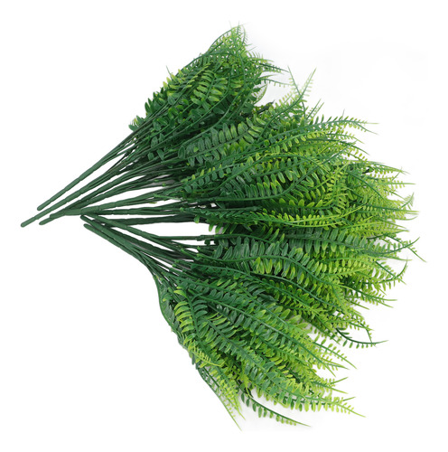 Hierba De Helecho De Imitación Verde, 12 Unidades, Simulació