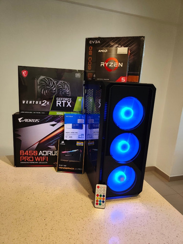 Imagen 5 de 5 de Computadora Pc Gamer Ryzen 7 5700g, 8gb Ram, 256gb Mvne M.2