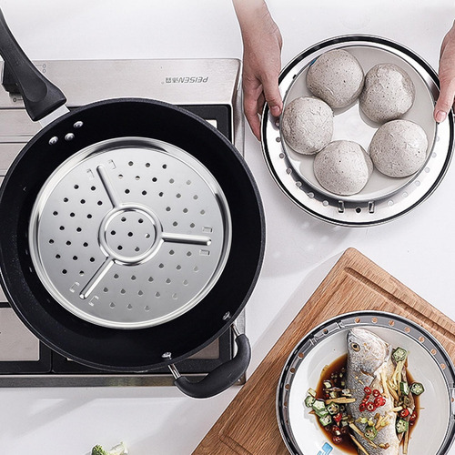 Soporte Para Vaporera De Cocina Cesta De Vapor Plegable Sopo