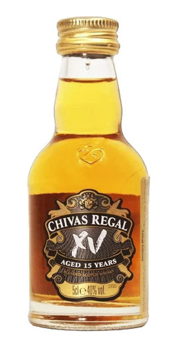 Whisky Chivas Regal Xv 15 Anos 50ml - 40% De Teor Alcóolico