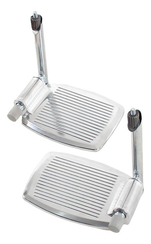 / Reposapiés Para Silla De Ruedas Pedal De Aluminio Con