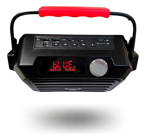 Imagen 2 de 3 de Parlante Portátil Miabit H5 30w Bluetooth Micrófono Karaoke Negro