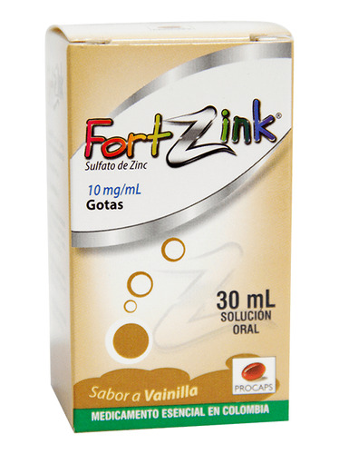 Fortzink Gotas 10mg/ml Frasco X 30ml