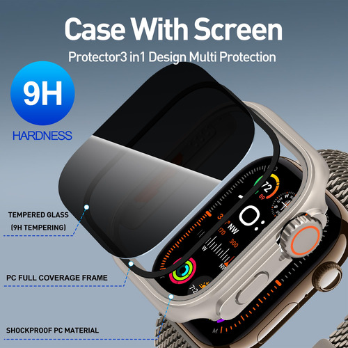 Funda De Privacidad Suoman Para Apple Watch Series 10 De 42