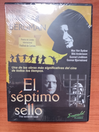 El Séptimo Sello Ingmar Bergman Dvd Sellado La Plata 