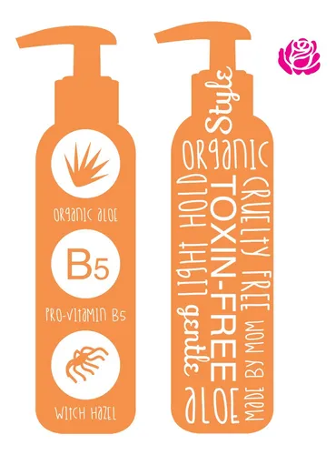 Gel Para El Cabello Little Roseberry Light Hold Organic Aloe