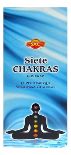 Incienso Sac  7 Chakras  120 Varas