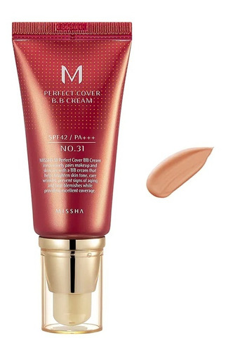 Maquilhagem básica Missha M Perfect Cover Bb Cream Spf 42 Pa+++ Tono Tono 31