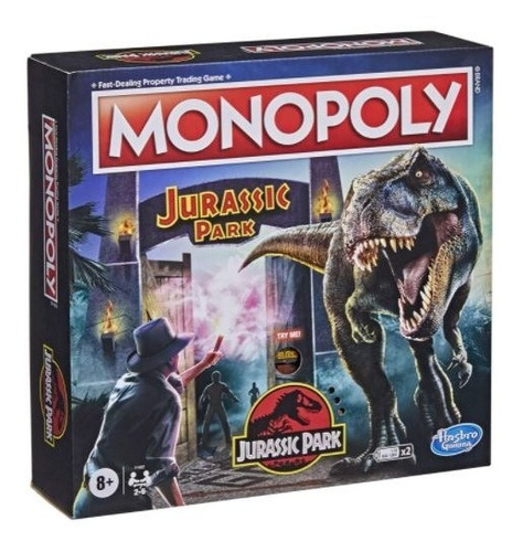 Imagen 6 de 8 de Monopolio Jurassic Park - Monopoly Jurassic Park @