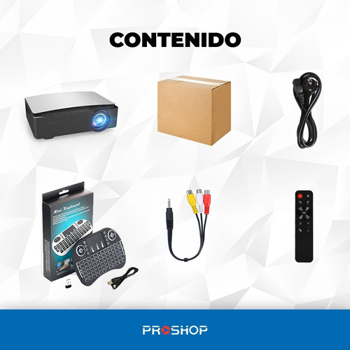 Imagen 10 de 10 de Proyector Led Potente Full Hd 4k Android Hdmi Vga Usb Wifi!