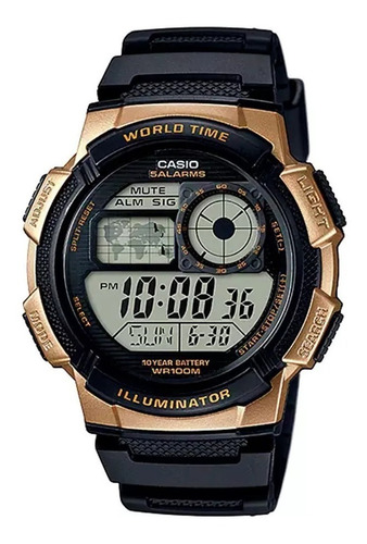 Reloj Casio Ae-1000w-1a3 Gold Adventure