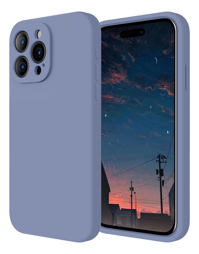 Funda De Silicona Ecologica Para iPhone 15 Pro Max - 13