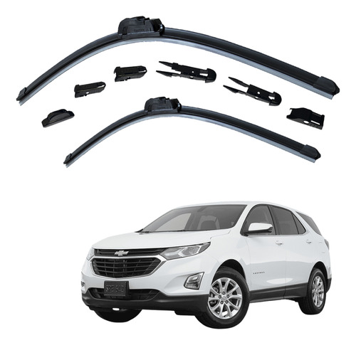 2 Plumas Limpiaparabrisas Reluvsa P/ Chevrolet Equinox 2023