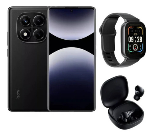 Combo Xiaomi Redmi Note 14 Pro + Redmi Watch 5 Active + Redmi Buds 6 Play Potencia, Estilo Y Tecnología En Un Solo Kit