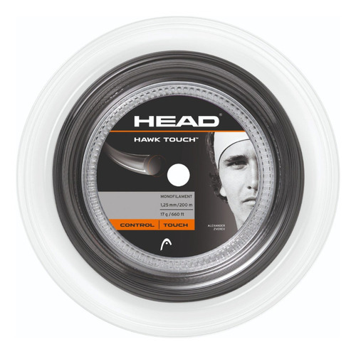 Corda de tênis incolor Head Hawk Touch 200 M Reel