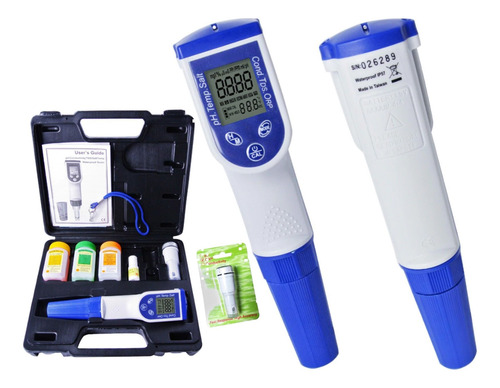 Medidor De Ph, Tds, Ec, Sal, Orp, Temp- Multiparametro