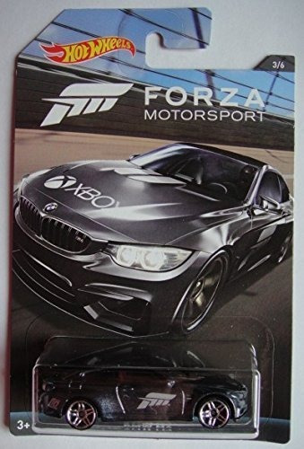 Hot Wheels 2017 Forza Motorsport Bmw Modelo M4 3/6, Gris Osc