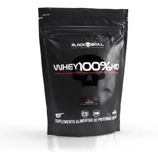 Proteína Black Skull Whey 100% HD em pó sabor Chocolate x 900g