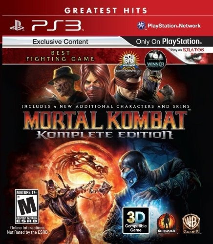 Mortal Kombat Komplete Edition Playstation 3