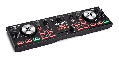 Controlador De Dj Usb Compacto De 2 Cubiertas Para Serato