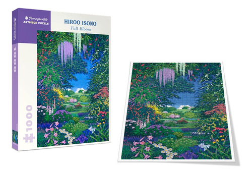 Rompecabezas De 1000 Piezas De Full Bloom De Hiroo Isono