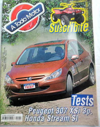 A Todo Motor 87 Peugeot 307 , Honda Stream Sl , Bmw Serie 7