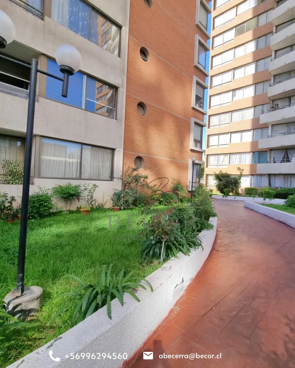 Imagen 5 de 26 de Becor Arrienda Departamento Mariposa 2d-2b. Metro Macul