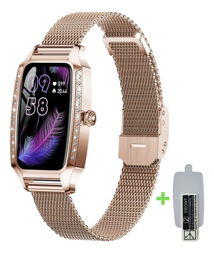Reloj Smartwatch H8 Plus Mujer P/ Samsung Android iPhone Xia