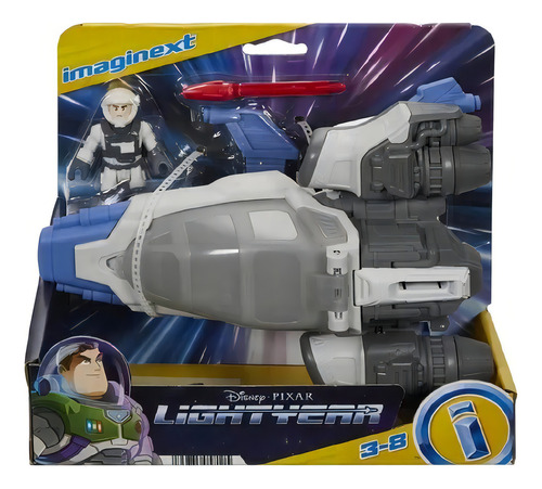 Muñeca y barco de criaturas Buzz Lightyear Imaginext Disney Hgt29