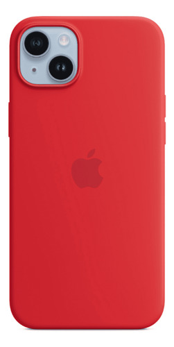 Case Silicone Magsafe Capa iPhone 14 Product Red