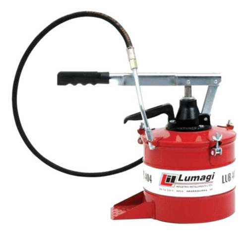 Engraxadeira Manual Graxeira 4 Kg Alta Pressão Lumagi 404