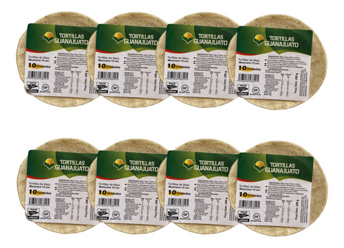 Pack Tortillas Maíz Guanajuato Premium #1, El Yucateco