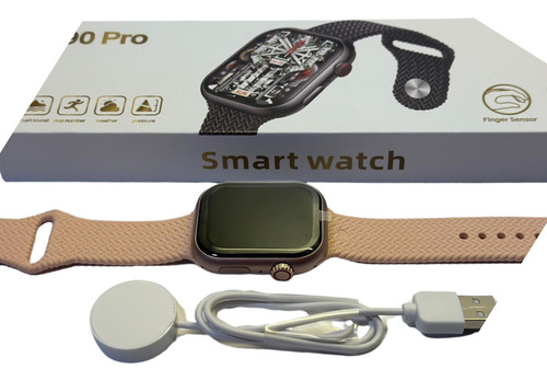 Reloj Inteligente Smartwatch Rosa Deportes Casual Blueto Tf