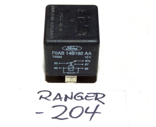 Relay Multifuncion 5 Pines F0ab Ford Ranger Argentina 2.3