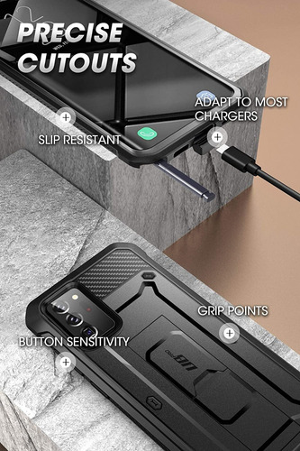 Case 360° Galaxy S20 Ultra Note 10 Plus S10 S9 S8 Note 9 8