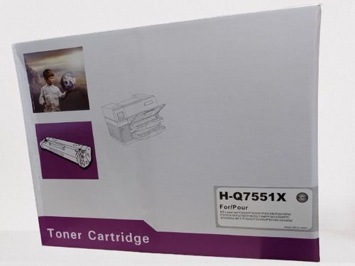 Toner Compatible 51x(q7551x) Para P3005x/m3027mfp