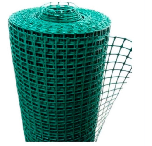 Malla Plastica Rollo De 1 Mt Ancho X 5 Mts De Largo Verde 